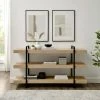Outlet 👍 Middlebrook Designs Urban Floating Shelf Bookcase Grey Wash/black 👏 -Middlebrook Sales unnamed file 4227