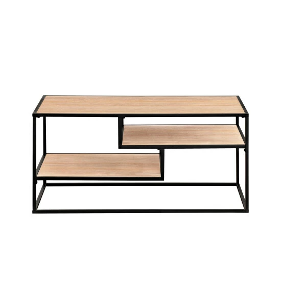 New โญ Middlebrook Designs Modern 2-Tier Coffee Table Coastal Oak ๐ 6 New โญ Middlebrook Designs Modern 2-Tier Coffee Table Coastal Oak ๐ - Image 4