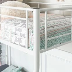 Best Sale ⭐ Middlebrook Designs Middlebrook Abner Metal Twin Over Full Size Bunk Bed - White 💯 -Middlebrook Sales unnamed file 4269