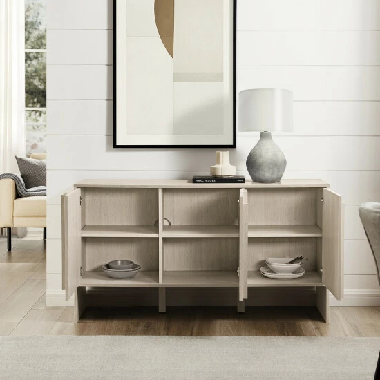 Promo ๐ฏ Middlebrook Designs Scandi Detailed-Door Sideboard Black ๐ 6 Promo ๐ฏ Middlebrook Designs Scandi Detailed-Door Sideboard Black ๐ - Image 4