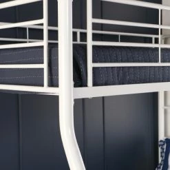 Best Sale ⭐ Middlebrook Designs Middlebrook Abner Metal Twin Over Full Size Bunk Bed - White 💯 -Middlebrook Sales unnamed file 4271