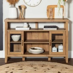 Coupon 🧨 Middlebrook Designs Middlebrook 52-inch High Boy Buffet TV Console Barnwood 🛒