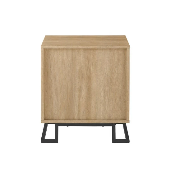 Buy ⭐ Middlebrook Designs Middlebrook Contemporary 1-Drawer, Metal Base Nightstand Coastal Oak 🎁 9 Buy ⭐ Middlebrook Designs Middlebrook Contemporary 1-Drawer, Metal Base Nightstand Coastal Oak 🎁 - Image 7