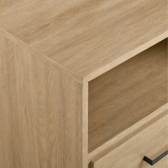 Buy ⭐ Middlebrook Designs Middlebrook Contemporary 1-Drawer, Metal Base Nightstand Coastal Oak 🎁 10 Buy ⭐ Middlebrook Designs Middlebrook Contemporary 1-Drawer, Metal Base Nightstand Coastal Oak 🎁 - Image 8
