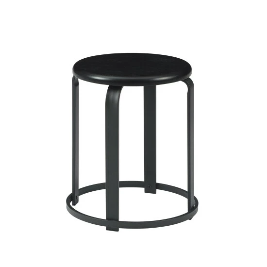 Budget ๐ Middlebrook Designs Middlebrook Modern Industrial Curved Metal And Wood Stool Black ๐ 7 Budget ๐ Middlebrook Designs Middlebrook Modern Industrial Curved Metal And Wood Stool Black ๐ - Image 5