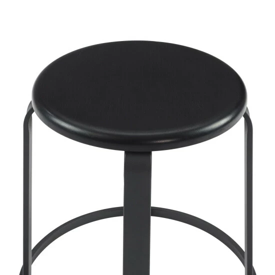 Budget ๐ Middlebrook Designs Middlebrook Modern Industrial Curved Metal And Wood Stool Black ๐ 9 Budget ๐ Middlebrook Designs Middlebrook Modern Industrial Curved Metal And Wood Stool Black ๐ - Image 7