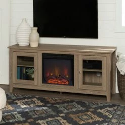 Best Sale 🧨 Middlebrook Designs Middlebrook 58-inch Fireplace TV Console - Driftwood 💯 -Middlebrook Sales unnamed file 4410
