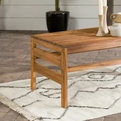 Best Pirce ⭐ Middlebrook Designs Middlebrook Outdoor Acacia Wood Coffee Table Dark Brown ✨ -Middlebrook Sales unnamed file 4429