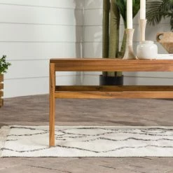 Best Pirce ⭐ Middlebrook Designs Middlebrook Outdoor Acacia Wood Coffee Table Dark Brown ✨ -Middlebrook Sales unnamed file 4430