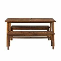 Best Sale 👏 Middlebrook Designs Middlebrook 3-Piece Acacia Wood Outdoor Chevron Dining Set Brown 😀 -Middlebrook Sales unnamed file 4475