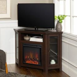 Best deal ๐ Middlebrook Designs Middlebrook 48-inch Corner Fireplace TV Console - Espresso ๐ฏ