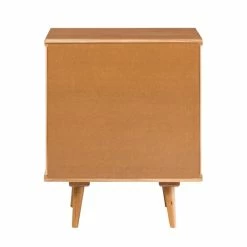Discount 💯 Middlebrook Designs Middlebrook Mid-Century Solid Wood 1-Drawer Side Table Walnut 🎁 -Middlebrook Sales unnamed file 4531