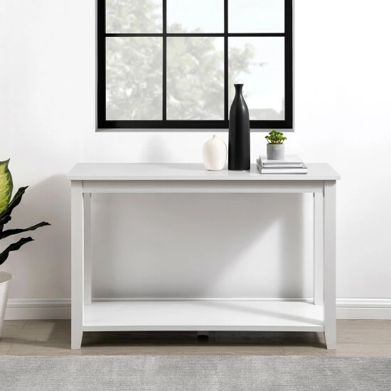 Wholesale ๐ Middlebrook Designs Middlebrook 48-inch Simple Farmhouse Entry Table White ๐ 4 Wholesale ๐ Middlebrook Designs Middlebrook 48-inch Simple Farmhouse Entry Table White ๐ - Image 2