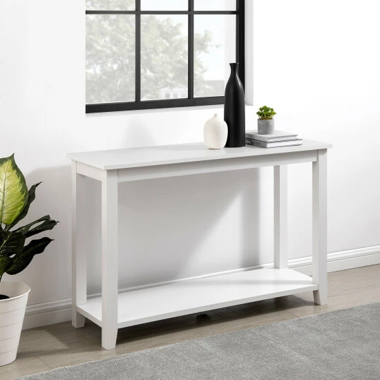 Wholesale ๐ Middlebrook Designs Middlebrook 48-inch Simple Farmhouse Entry Table White ๐ 5 Wholesale ๐ Middlebrook Designs Middlebrook 48-inch Simple Farmhouse Entry Table White ๐ - Image 3
