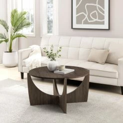 Cheap 🧨 Middlebrook Designs Minimalist Arch-Base Round Coffee Table ⭐ -Middlebrook Sales unnamed file 4589