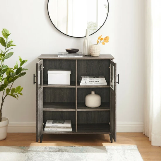 Best Pirce โญ Middlebrook Designs Middlebrook Grooved Glass Door Accent Cabinet Cerused Ash ๐ 6 Best Pirce โญ Middlebrook Designs Middlebrook Grooved Glass Door Accent Cabinet Cerused Ash ๐ - Image 4