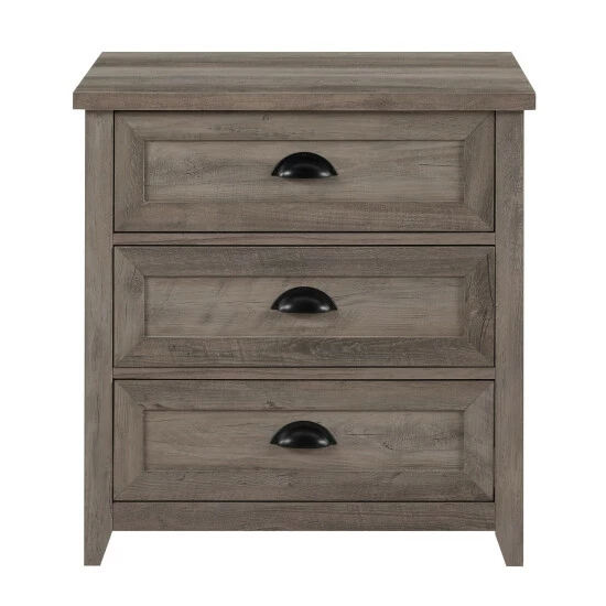 Hot Sale ๐ Middlebrook Designs 3 Drawer Farmhouse Nightstand Grey Wash โจ 7 Hot Sale ๐ Middlebrook Designs 3 Drawer Farmhouse Nightstand Grey Wash โจ - Image 5