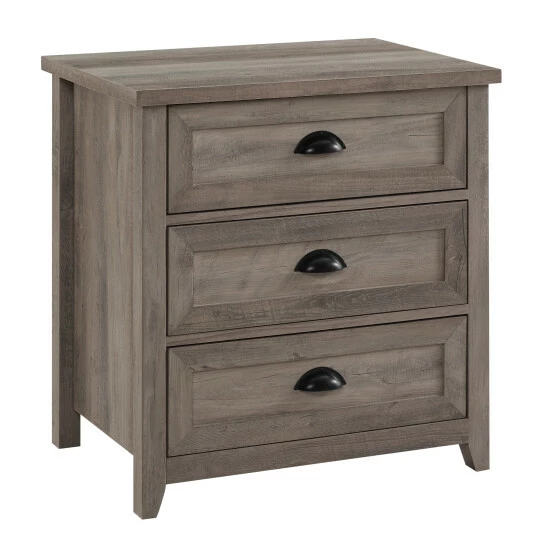 Hot Sale ๐ Middlebrook Designs 3 Drawer Farmhouse Nightstand Grey Wash โจ 8 Hot Sale ๐ Middlebrook Designs 3 Drawer Farmhouse Nightstand Grey Wash โจ - Image 6