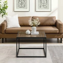 Brand new ✔️ Middlebrook Designs Middlebrook Modern Decorative-Top Square Coffee Table ⌛