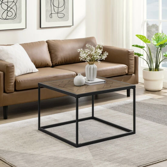 Brand new ✔️ Middlebrook Designs Middlebrook Modern Decorative-Top Square Coffee Table ⌛ 4 Brand new ✔️ Middlebrook Designs Middlebrook Modern Decorative-Top Square Coffee Table ⌛ - Image 2