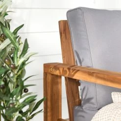 Outlet 😀 Middlebrook Designs Middlebrook Hudson 6-Piece Acacia Frame Outdoor Chat Set 👏 -Middlebrook Sales unnamed file 4639