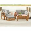 Brand new 🧨 Middlebrook Designs Middlebrook Hudson 4-Piece Acacia Frame Outdoor Chat Set 🎁 -Middlebrook Sales unnamed file 4664