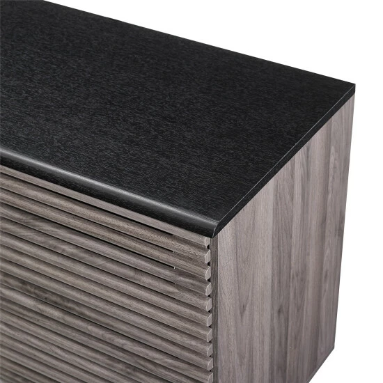 Coupon ๐ Middlebrook Designs Sliding Slat Door Sideboard Dark Walnut / Ebony ๐ 10 Coupon ๐ Middlebrook Designs Sliding Slat Door Sideboard Dark Walnut / Ebony ๐ - Image 8
