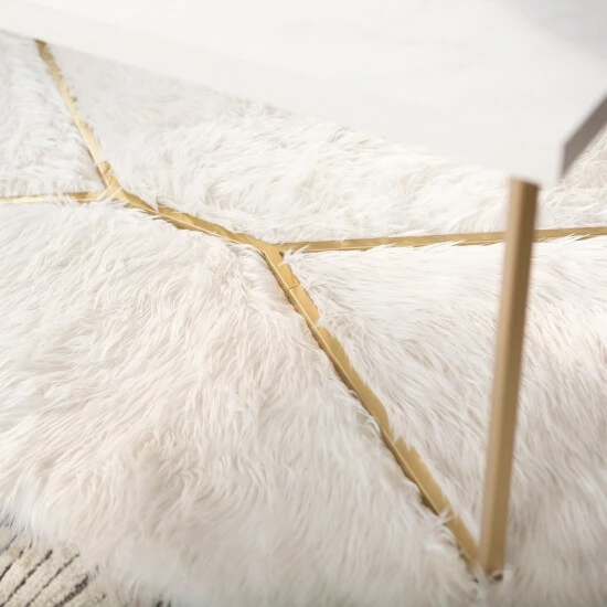 Best Sale ๐คฉ Middlebrook Designs Ipsen 3-piece Table Set Gold / White Faux Marble ๐คฉ 9 Best Sale ๐คฉ Middlebrook Designs Ipsen 3-piece Table Set Gold / White Faux Marble ๐คฉ - Image 7