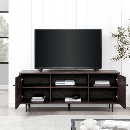 Wholesale ๐ Middlebrook Designs Middlebrook 60-inch Modern 2-Door TV Console Sable Grey ๐คฉ 6 Wholesale ๐ Middlebrook Designs Middlebrook 60-inch Modern 2-Door TV Console Sable Grey ๐คฉ - Image 4