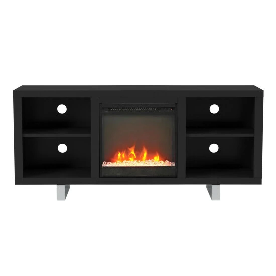 Discount ✨ Middlebrook Designs Middlebrook 58-inch Modern Fireplace TV Stand Console Black ✨ 10 Discount ✨ Middlebrook Designs Middlebrook 58-inch Modern Fireplace TV Stand Console Black ✨ - Image 8