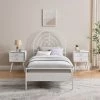 New 💯 Middlebrook Designs Middlebrook Modern Metal Arch Twin Bed Frame White 🌟 1 New 💯 Middlebrook Designs Middlebrook Modern Metal Arch Twin Bed Frame White 🌟 -Middlebrook Sales unnamed file 4886