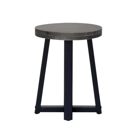 Buy ๐ Middlebrook Designs Middlebrook Round Distressed Solid Wood Standard Dining Stool Gray โ 3 Buy ๐ Middlebrook Designs Middlebrook Round Distressed Solid Wood Standard Dining Stool Gray โ