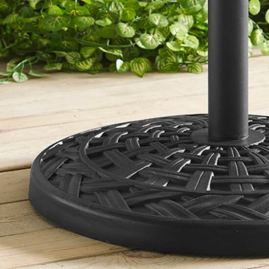 Best Pirce ๐ Middlebrook Designs Middlebrook Round Cross Weave Outdoor Umbrella Base ๐ 4 Best Pirce ๐ Middlebrook Designs Middlebrook Round Cross Weave Outdoor Umbrella Base ๐ - Image 2