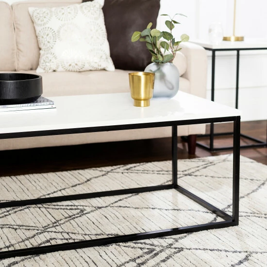 Best reviews of ๐ Middlebrook Designs Middlebrook Geller Metal Frame 2-Piece Table Set White Faux Marble ๐ 9 Best reviews of ๐ Middlebrook Designs Middlebrook Geller Metal Frame 2-Piece Table Set White Faux Marble ๐ - Image 7