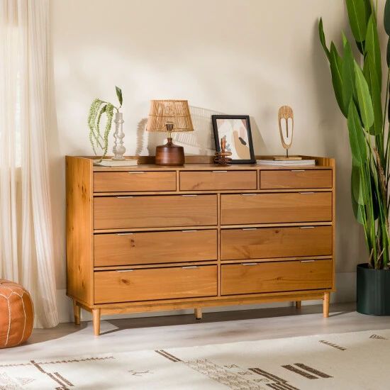 Promo 😉 Middlebrook Designs Middlebrook Modern Gallery Top Solid Wood 👗 Dresser Black 💯 5 Promo 😉 Middlebrook Designs Middlebrook Modern Gallery Top Solid Wood 👗 Dresser Black 💯 - Image 3