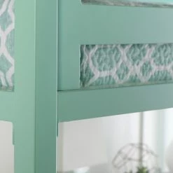 Discount 🌟 Middlebrook Designs Middlebrook Browning Mint Metal Modern Twin Loft Bed ⌛ -Middlebrook Sales unnamed file 5092