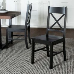 Outlet 🤩 Middlebrook Designs Middlebrook Solid Wood 6-Piece Dining Set With X-Back Chairs Grey 🤩 -Middlebrook Sales unnamed file 518