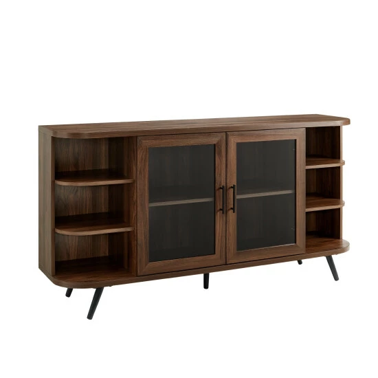 Brand new ⭐ Middlebrook Designs Middlebrook Curved Edge Glass Door Sideboard Black 🔥 8 Brand new ⭐ Middlebrook Designs Middlebrook Curved Edge Glass Door Sideboard Black 🔥 - Image 6