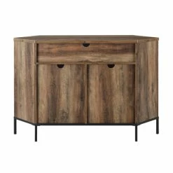 Discount 🥰 Middlebrook Designs Middlebrook Kujawa 48-inch Mesh Door Corner TV Console Dark Walnut 😍 -Middlebrook Sales unnamed file 550
