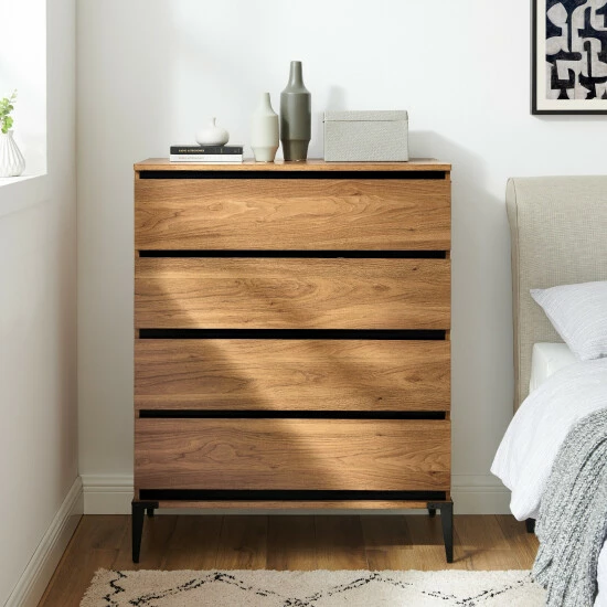 Budget ๐ Middlebrook Designs 4-Drawer Urban Chest Dark Walnut ๐ 3 Budget ๐ Middlebrook Designs 4-Drawer Urban Chest Dark Walnut ๐