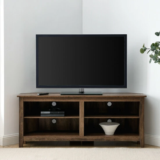 Brand new ๐งจ Middlebrook Designs Middlebrook Ogden 58-inch Corner TV Stand Console Rustic Oak ๐ 4 Brand new ๐งจ Middlebrook Designs Middlebrook Ogden 58-inch Corner TV Stand Console Rustic Oak ๐ - Image 2