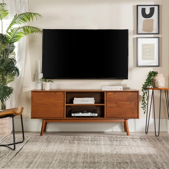 Best reviews of 🥰 Middlebrook Designs Middlebrook 58-inch Mid-Century Solid Wood TV Console Walnut 🥰 7 Best reviews of 🥰 Middlebrook Designs Middlebrook 58-inch Mid-Century Solid Wood TV Console Walnut 🥰 - Image 5