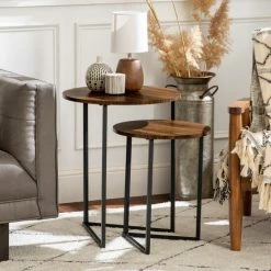 Best deal ✨ Middlebrook Designs Middlebrook V-leg Nesting Side Table Set Gold / White Faux Marble ✔️ -Middlebrook Sales unnamed file 650