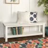 Best reviews of 🔥 Middlebrook Designs Middlebrook 50-inch Entryway Bench With Slatted Shelf White 😉