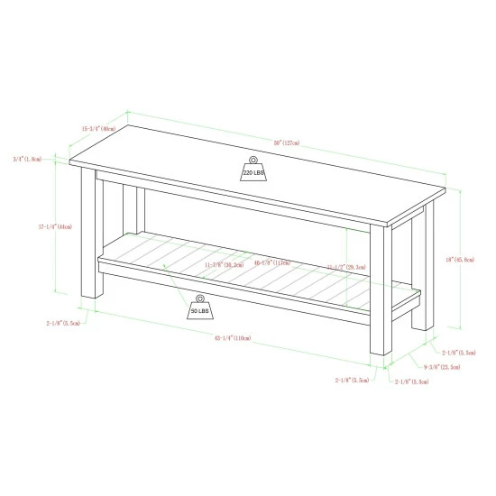 Best reviews of ๐ฅ Middlebrook Designs Middlebrook 50-inch Entryway Bench With Slatted Shelf White ๐ 9 Best reviews of ๐ฅ Middlebrook Designs Middlebrook 50-inch Entryway Bench With Slatted Shelf White ๐ - Image 7