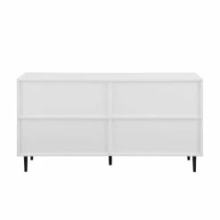 Budget 🧨 Middlebrook Designs Middlebrook Cassandra 58-inch Mid-century Modern 4-door Buffet White / Acorn Bookmatch 💯 -Middlebrook Sales unnamed file 70