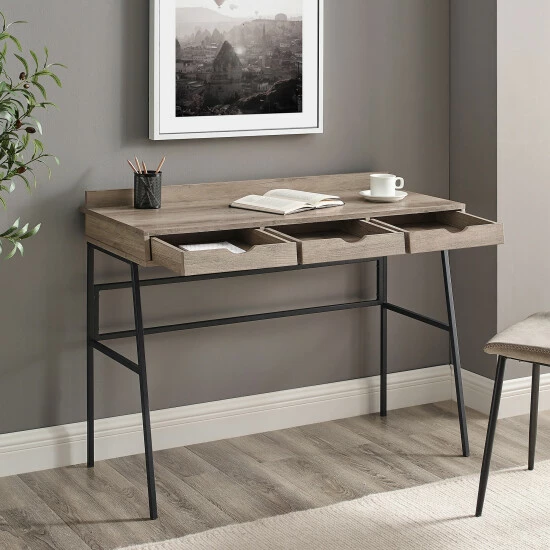 Top 10 ๐ Middlebrook Designs Middlebrook Industrial 42-inch 3-drawer Writing Desk Dark Walnut ๐ 5 Top 10 ๐ Middlebrook Designs Middlebrook Industrial 42-inch 3-drawer Writing Desk Dark Walnut ๐ - Image 3
