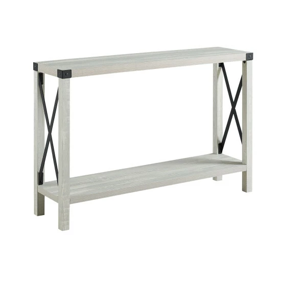 Budget ❤️ Middlebrook Designs Kujawa 46-inch Wide X-frame Farmhouse Entry Table Dark Walnut ⭐ 6 Budget ❤️ Middlebrook Designs Kujawa 46-inch Wide X-frame Farmhouse Entry Table Dark Walnut ⭐ - Image 4