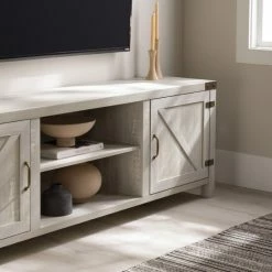 Best Sale 🎁 Middlebrook Designs Middlebrook Firebranch 70-inch Barn Door TV Console Rustic Oak ✔️ -Middlebrook Sales unnamed file 777