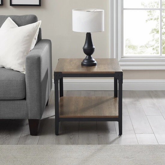 Flash Sale ๐ Middlebrook Designs Middlebrook Witten Angle Iron Side Tables, Set Of 2 Grey Wash โค๏ธ 4 Flash Sale ๐ Middlebrook Designs Middlebrook Witten Angle Iron Side Tables, Set Of 2 Grey Wash โค๏ธ - Image 2